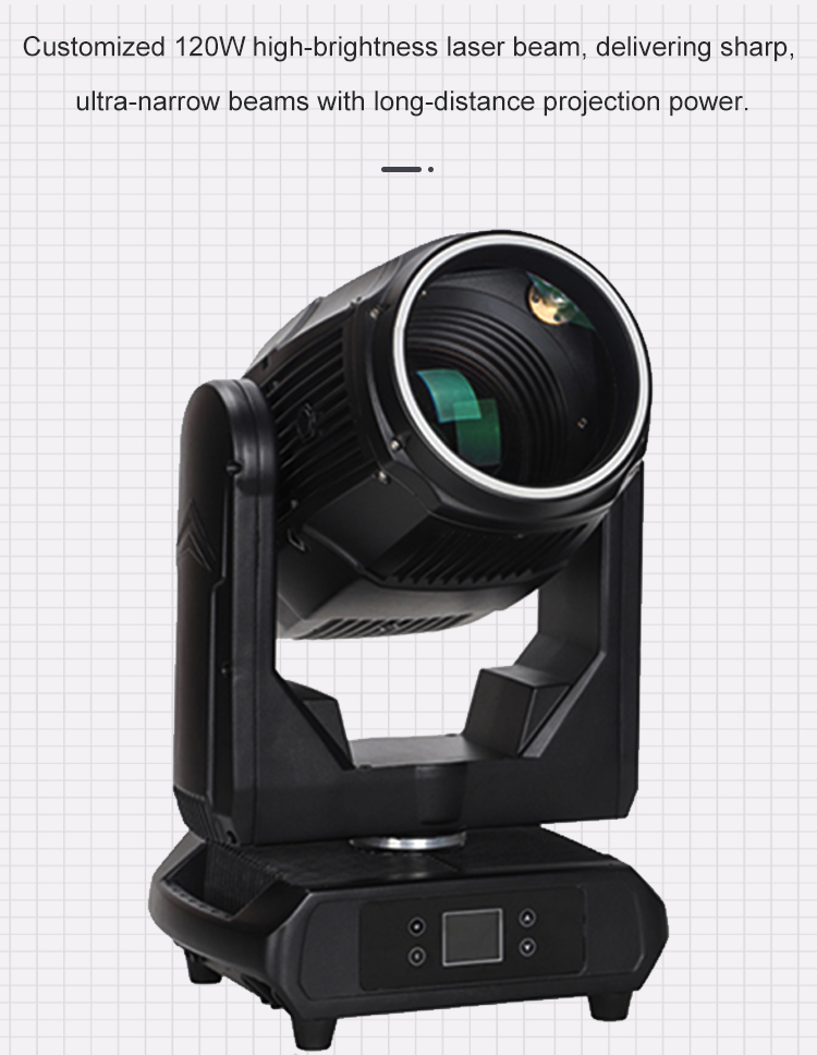 OUTDOOR - 【新品】38灯 MIYABI LHS Outdoor Fes 2023 Outdoor White Laser Beam Moving Head Light With Ring-BLUE SEA